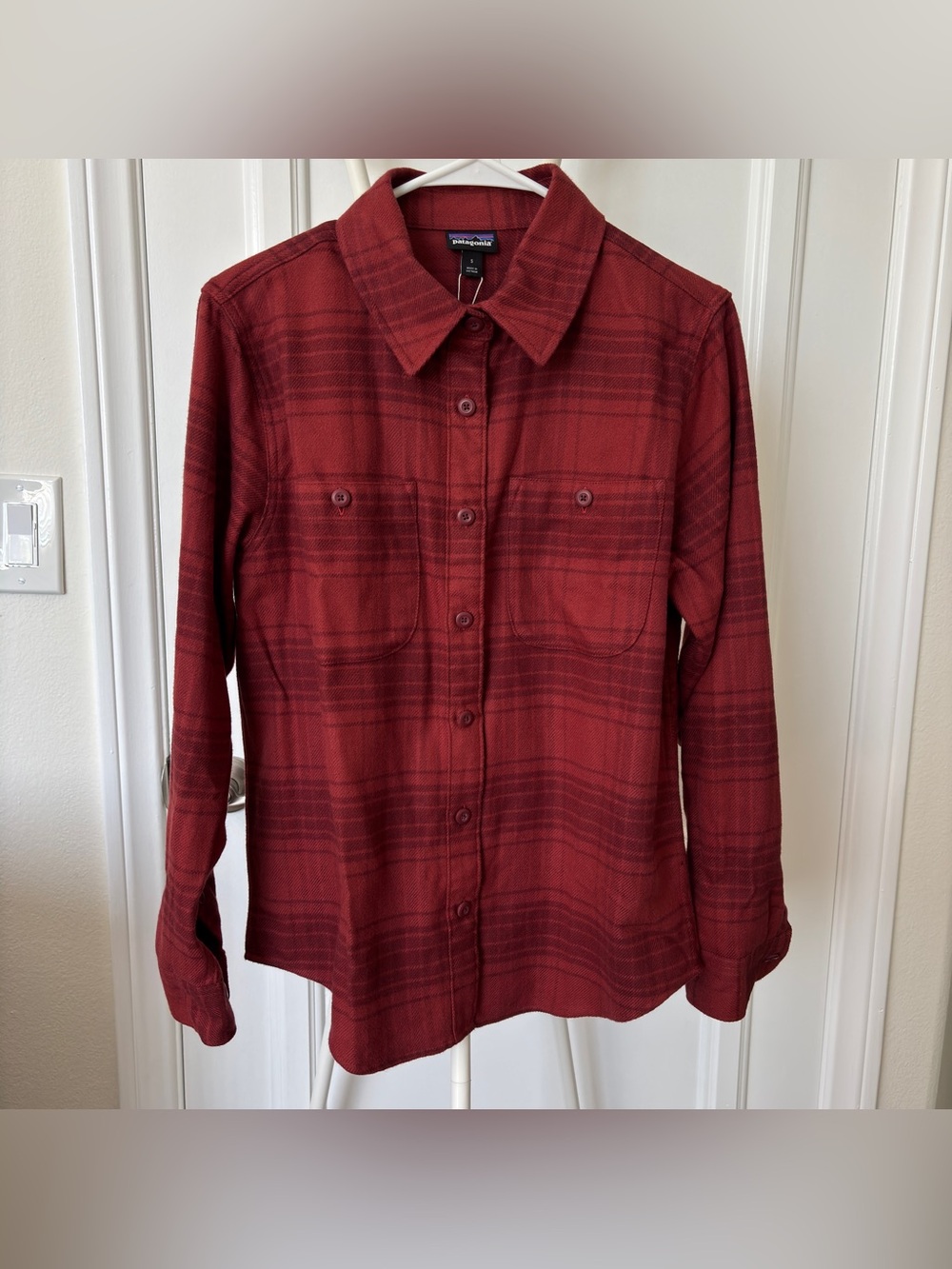 NWT Patagonia Women’s Fjord Flannel Short Small